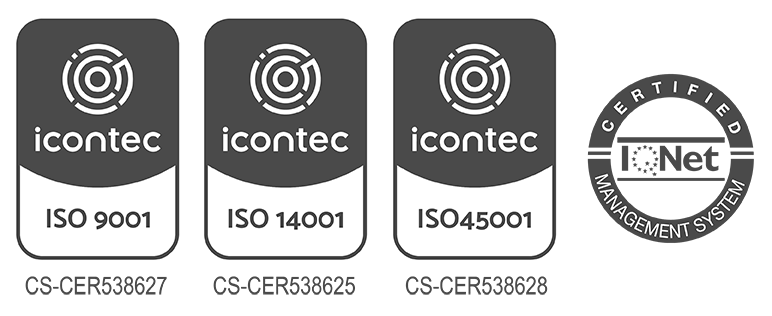 Certificaciones ICONTEC e IQNet — Tecniestrategia